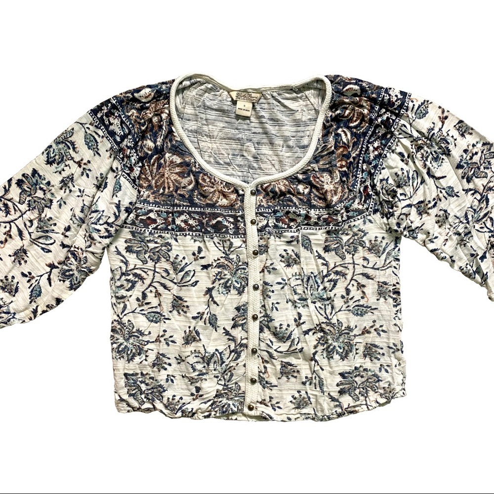 Lucky Brand Peasant Top